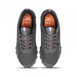Lacets chaussure trail homme Veloce XTR MIF 3 noir-gris